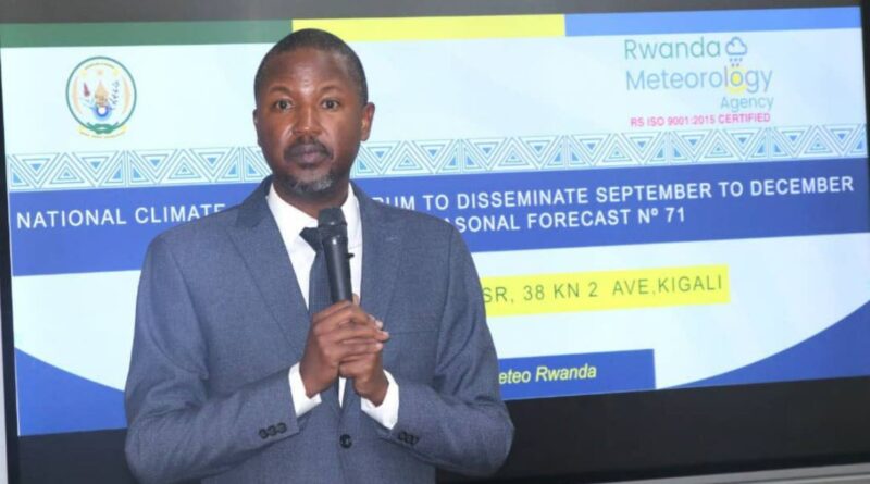 Rwanda forecasts above-average rainfall for Umuhindo season, with some areas expecting up to 1,000mm