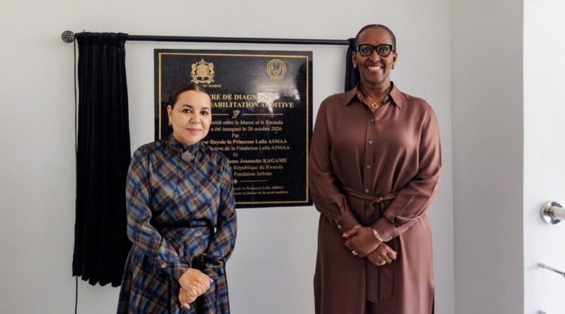 Jeannette Kagame, Morocco’s Princess Lalla Salma open hearing care centre in Kigali